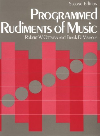 Programmed Rudiments of Music (2nd Edition),Used