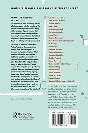 Feminists Theorize the Political,Used