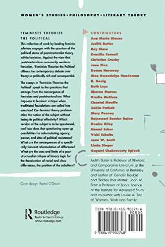 Feminists Theorize the Political,Used