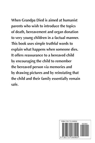When Grandpa died: Explaining death to children the humanist way,Used