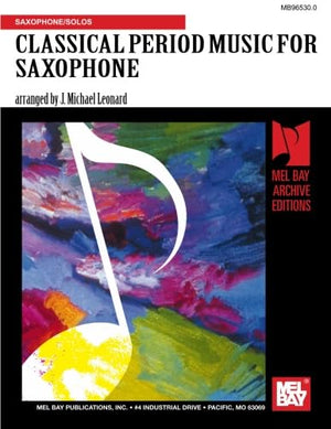 Classical Period Music for Saxophone,Used