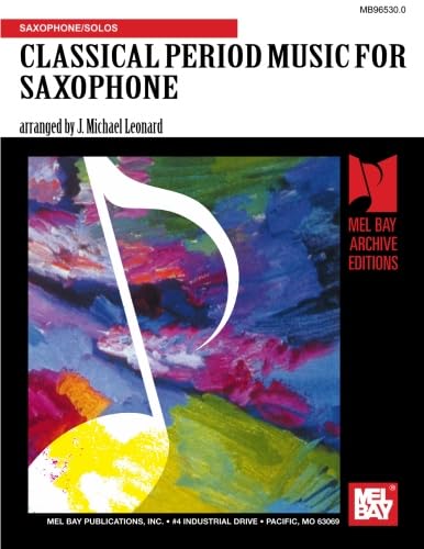 Classical Period Music for Saxophone,Used