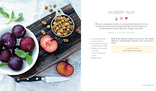 Superfood Smoothies: 100 Delicious, Energizing & Nutrientdense Recipes  A Cookbook (Volume 2) (Julie Morris'S Superfoods),New