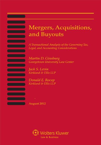 Mergers Acquisitions And Buyouts, August 2012,Used