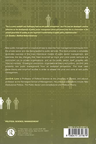New Public Management: An Introduction,Used