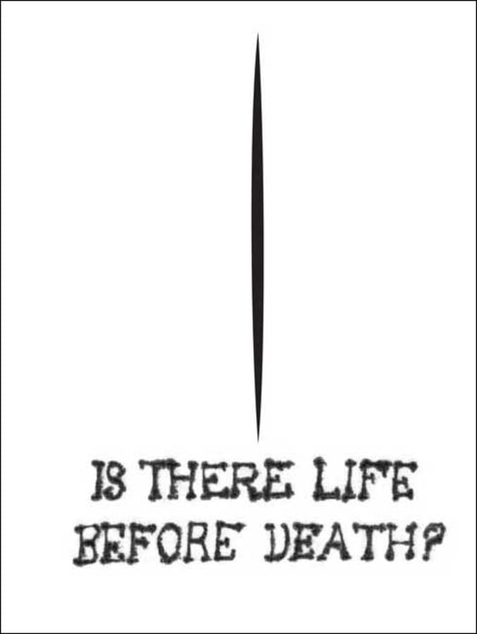 Maurizio Cattelan: Is There Life Before Death?,Used