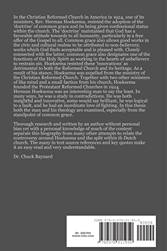 Herman Hoeksema: A Theological Biography,Used