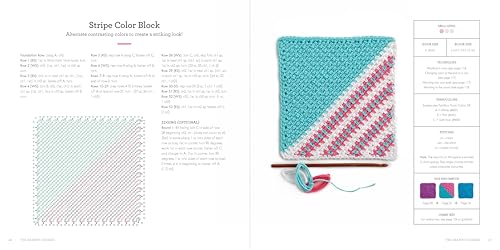 A Modern Guide To Granny Squares: Awesome Color Combinations And Designs For Fun And Fabulous Crochet Blocks,New