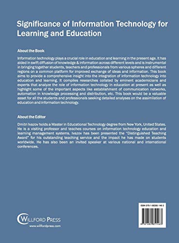 Significance of Information Technology for Learning and Education,Used
