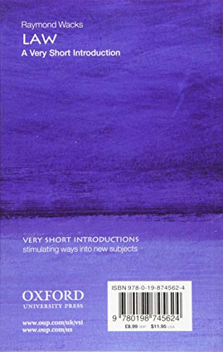 Law: A Very Short Introduction (Very Short Introductions)