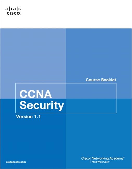 CCNA Security Course Booklet Version 1.1,Used