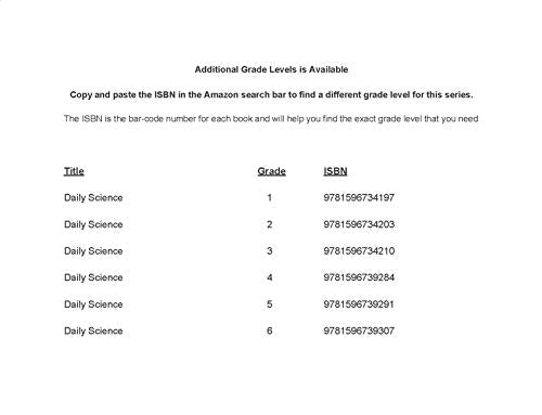 Daily Science: Grade 6+ (Daily Practice Books)