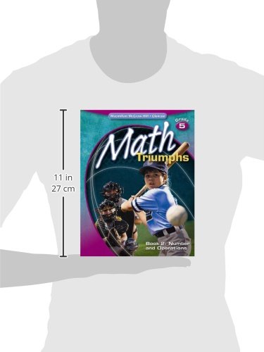 Math Triumphs, Grade 5, Student Study Guide, Book 2: Number and Operations (MATH INTRVENTION K5 (TRIUMPHS)),Used