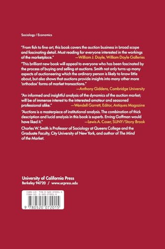Auctions: The Social Construction of Value,Used