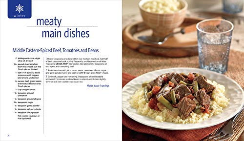 Crockpot 365 YearRound Recipes: Slow Cooker Recipes for Every Season,Used