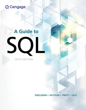 A Guide To Sql (Mindtap Course List),New