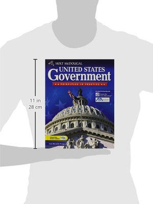 Holt Mcdougal United States Government: Principles In Practice: Student Edition 2010,Used