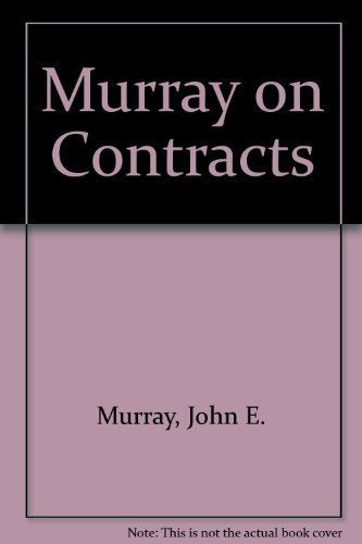 Murray On Contracts,Used