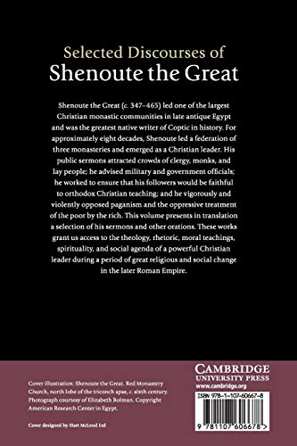 Selected Discourses of Shenoute the Great,Used