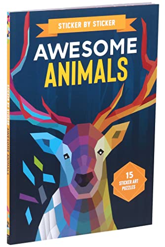 Sticker By Sticker: Awesome Animals-new