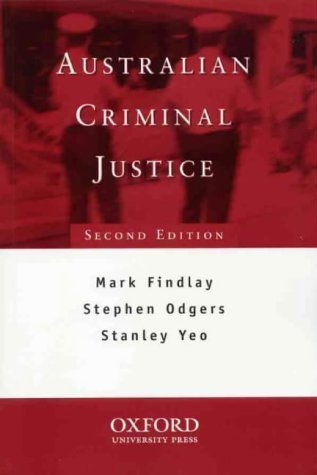 Australian Criminal Justice,Used