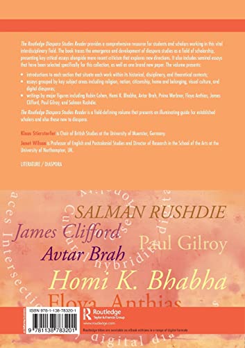 The Routledge Diaspora Studies Reader (Routledge Literature Readers),Used