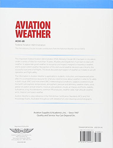 Aviation Weather: FAA Advisory Circular (AC) 006B (FAA Handbooks series),Used