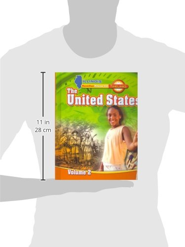 IL TimeLinks: Grade 5, The United States, Volume 2 Student Edition (Illinois Timelinks),Used