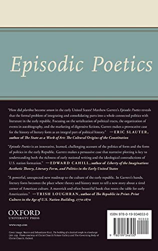 Episodic Poetics: Politics and Literary Form after the Constitution,Used
