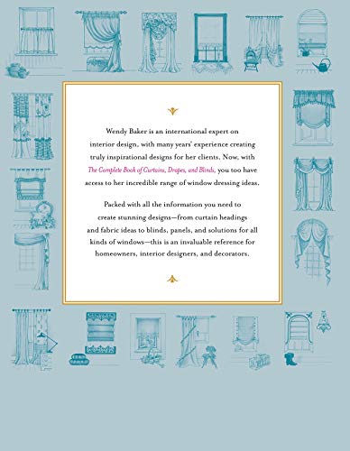 The Complete Book Of Curtains, Drapes, And Blinds: Design Ideas And Basic Techniques For Window Treatments,New