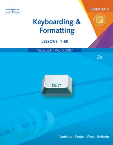 Keyboarding & Formatting Essentials, Lessons 160 (with CDROM),Used