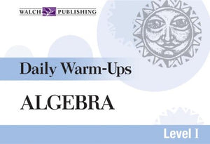 Daily Warmups For Algebra (Daily WarmUps Math Series Ser),Used