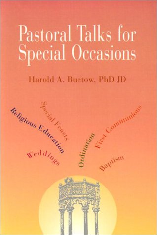 Pastoral Talks For Special Occasions-used