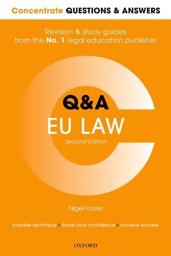 Concentrate Q&A EU Law 2e: Law Revision and Study Guide (Concentrate Questions & Answers),Used
