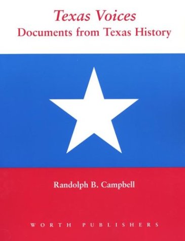 Texas History Documents for America's History,Used