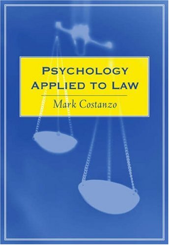 Psychology Applied to Law,Used
