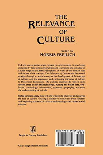 The Relevance of Culture (Insider's Guide),Used