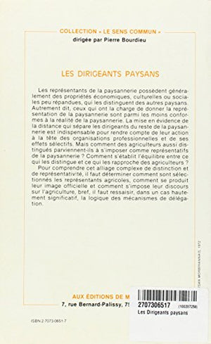 Les dirigeants paysans,Used