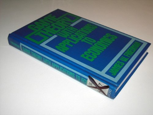 Game Theory with Applications to Economics,Used