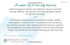 An Invitation to Freedom: Immediate Awakening for Everyone,Used