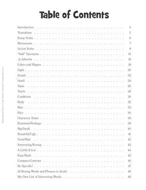 Banish Boring Words!: Dozens Of Reproducible Word Lists For Helping Students Choose Justright Words To Strengthen Their Writing,Used