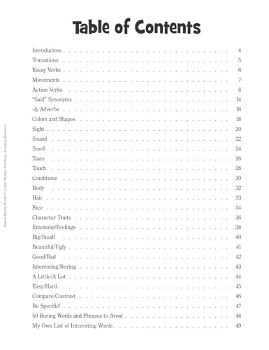 Banish Boring Words!: Dozens Of Reproducible Word Lists For Helping Students Choose Justright Words To Strengthen Their Writing,Used