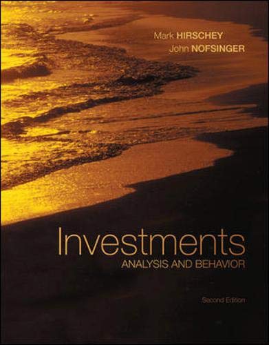 Investments with S&P bindin card: Analysis and Behavior (Mcgrawhill/Irwin Series in Finance, Insurance, and Real Estate),Used