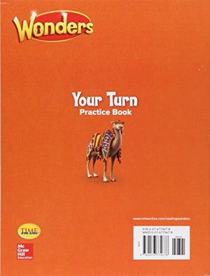 Wonders, Your Turn Practice Book, Grade 3 (ELEMENTARY CORE READING),Used