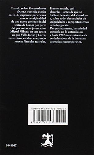 Tres Sombreros de Copa (Letras Hipanicas) (Spanish Edition),Used