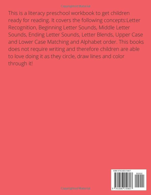 Preschool Literacy: Get ready for reading,Used