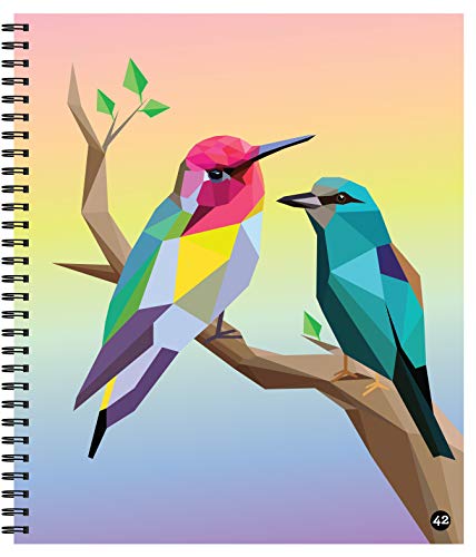 Brain Games  Sticker by Number: Birds (42 Images to Sticker),Used