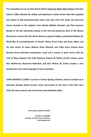 Black American Short Stories (American Century Series),Used
