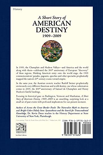 A Short Story of American Destiny: 19092009,Used