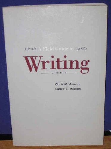 Field Guide to Writing, A,Used
